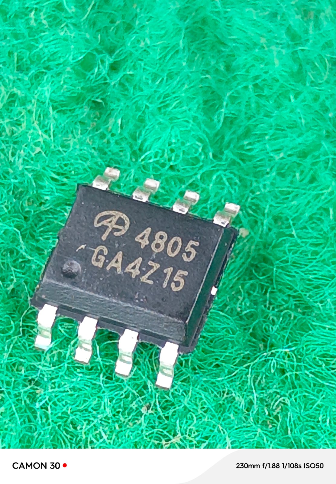 AO4805 Dual P-mos 8A 30V SO-8