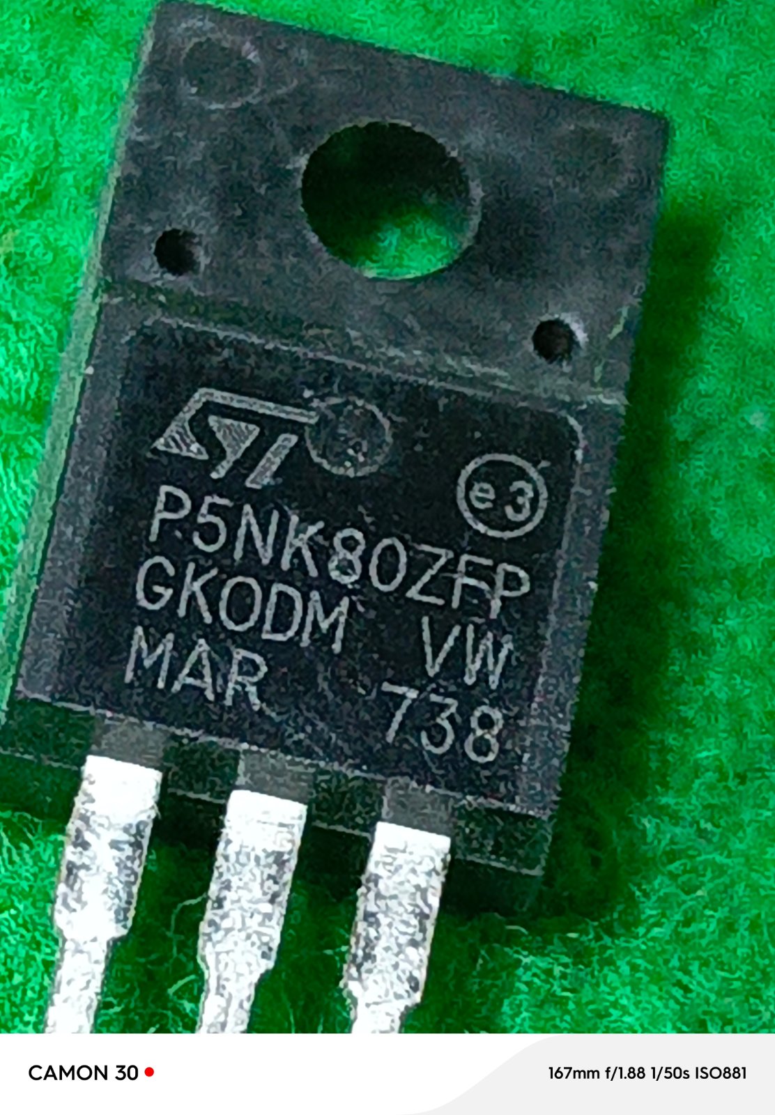 STP5NK80Z / 5NK80Z mos-N  5A 800V TO-220
