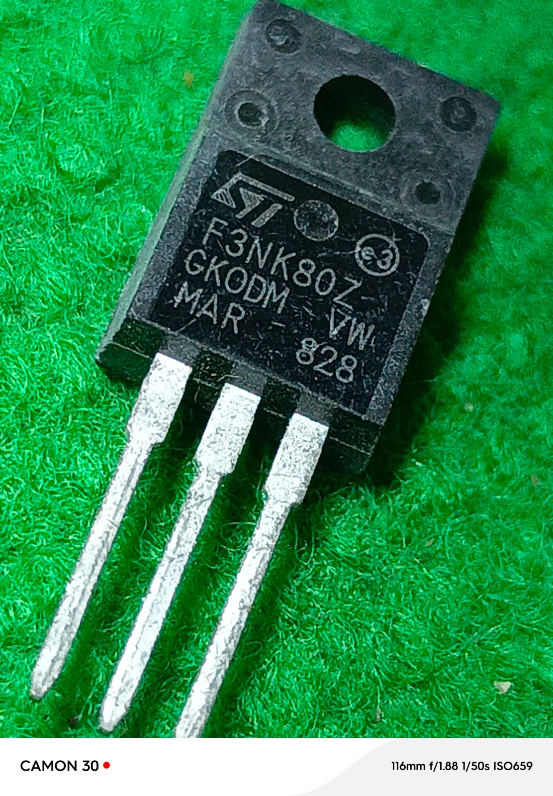 STF3NK80Z/ 3NK80Z mos N 3A 800V TO-220