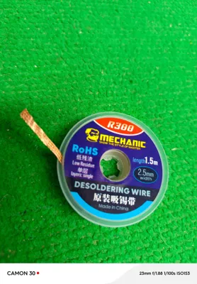 Desoldering wire/Tresse à désouder