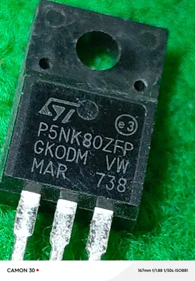 STP5NK80Z / 5NK80Z mos-N  5A 800V TO-220